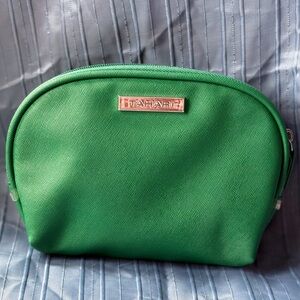 Tahari Vibrant Green Cosmetic Bag